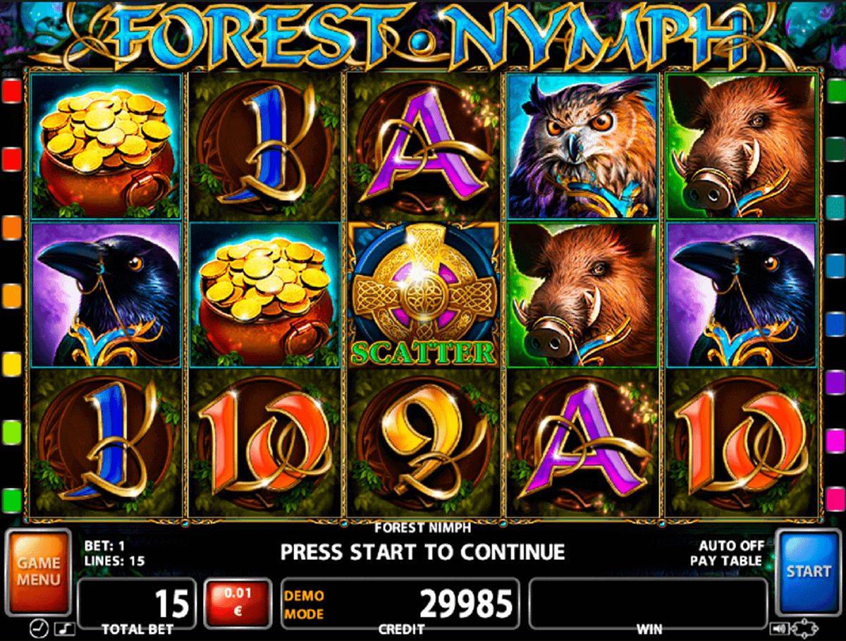 forest nymph casino technology slot machine 