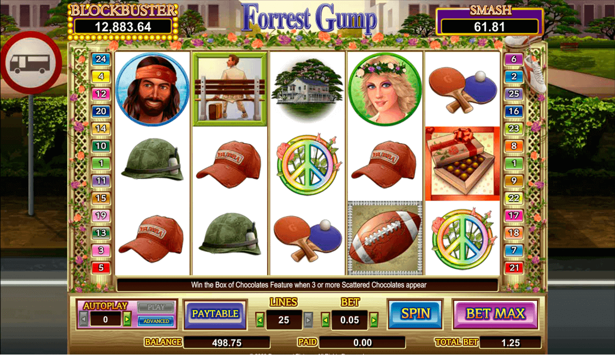 forrest gump amaya casino slots 
