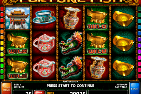 Fortune Fish Casino Technology Slot Machine 