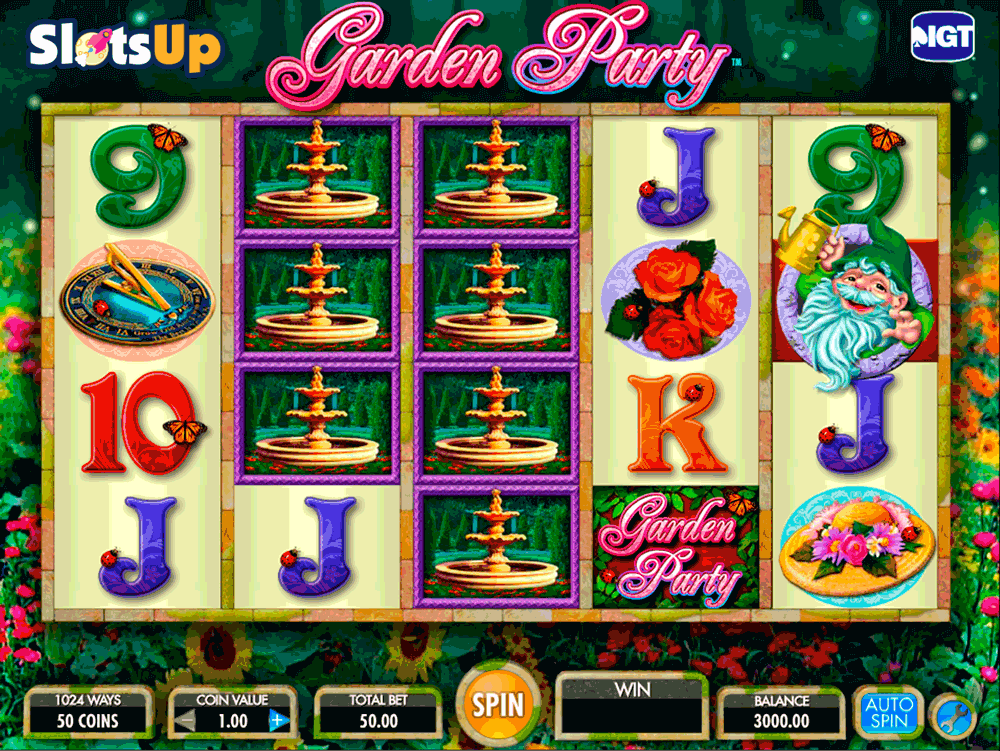 garden party igt casino slots 
