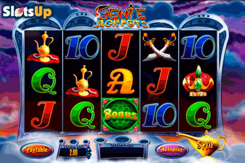 Genie Jackpots Blueprint Casino Slots 