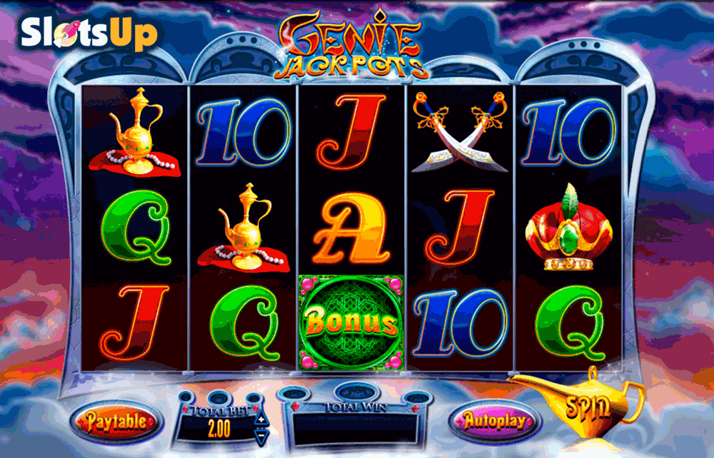 genie jackpots blueprint casino slots 