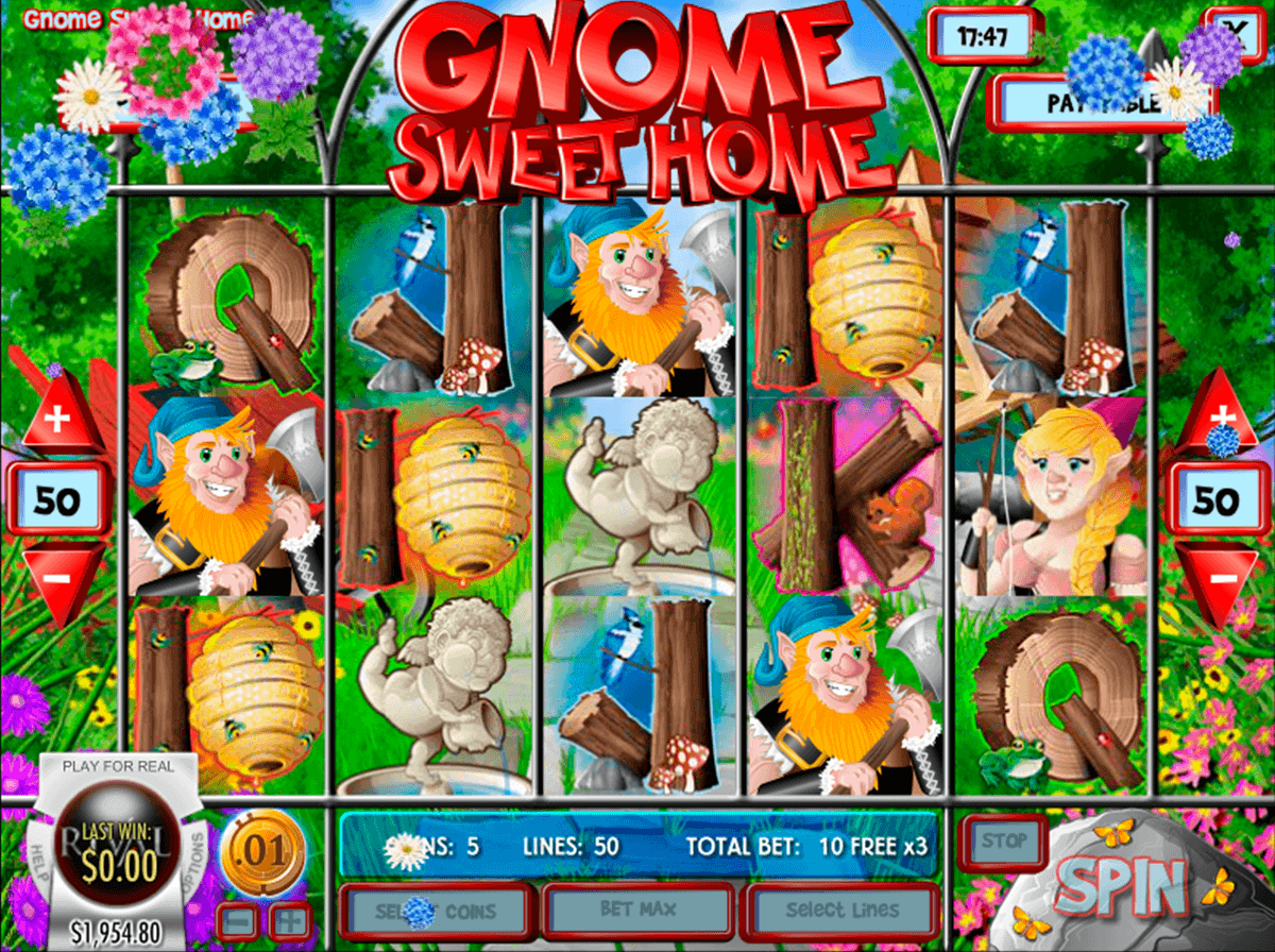 gnome sweet home rival casino slots 