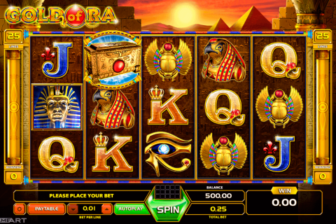 Gold Of Ra Gameart Slot Machine 