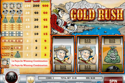 Gold Rush Rival Casino Slots 