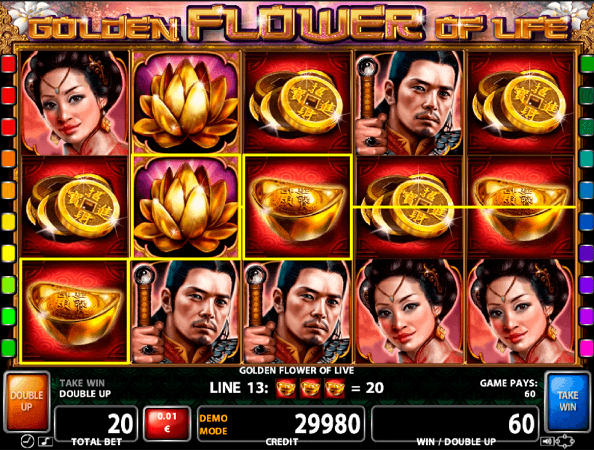 golden flower of life casino technology slot machine 