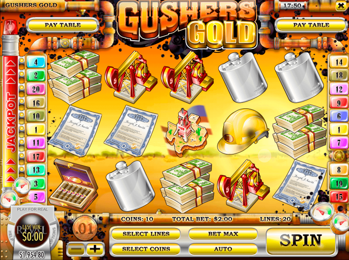 gushers gold rival casino slots 