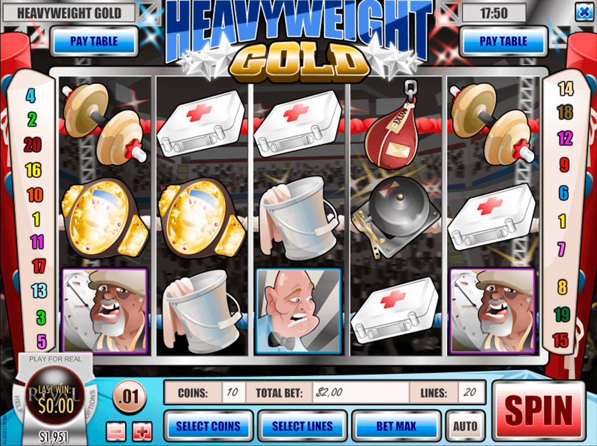 heavyweight gold rival casino slots 