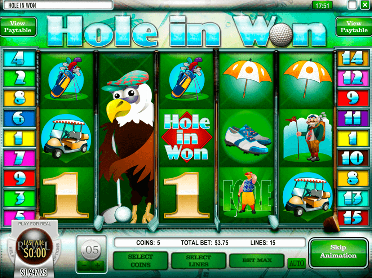 hole in won rival casino slots 