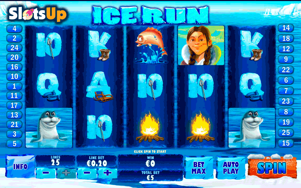 ice run playtech casino slots 