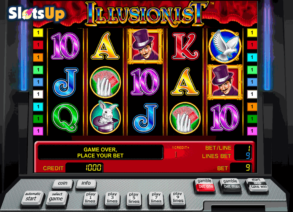 Illusionist Novomatic Casino Slots 