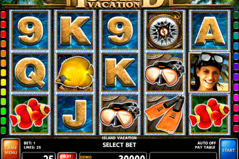 Island Vacation Casino Technology Slot Machine 