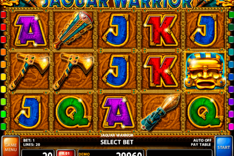 Jaguar Warrior Casino Technology Slot Machine 