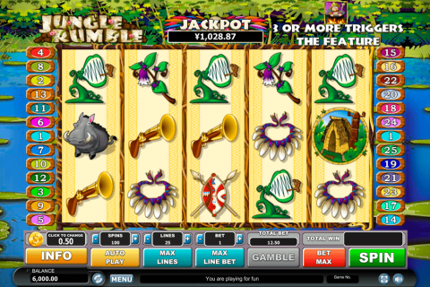 Jungle Rumble Habanero Slot Machine 