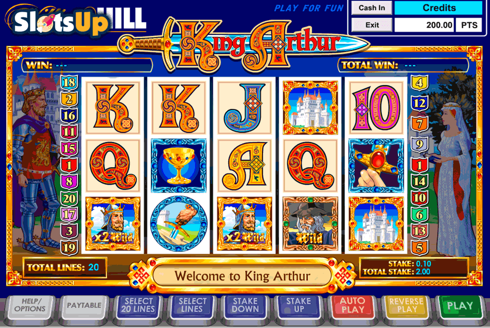 king arthur ash gaming casino slots 