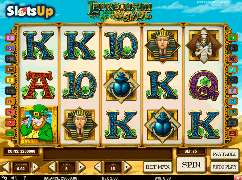 leprechaun goes egypt playn go casino slots 