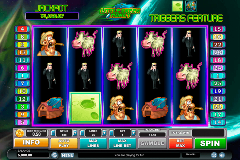 Little Green Money Habanero Slot Machine 