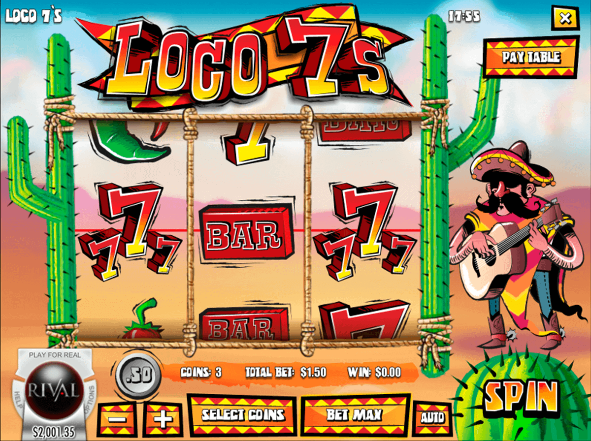 loco 7s rival casino slots 