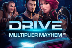 Drive Multiplier Mayhem Netent Slot Game 