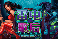 Electric Diva Microgaming Slot Game 