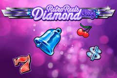 Retro Reels Diamond Glitz Microgaming Slot Game 