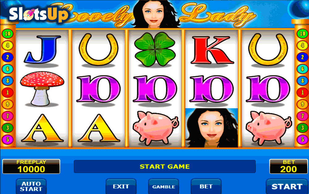 lovely lady amatic casino slots 