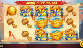 Lucky Fortune Cat Red Tiger Casino Slots 