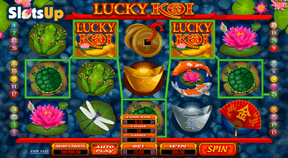 lucky koi microgaming casino slots 