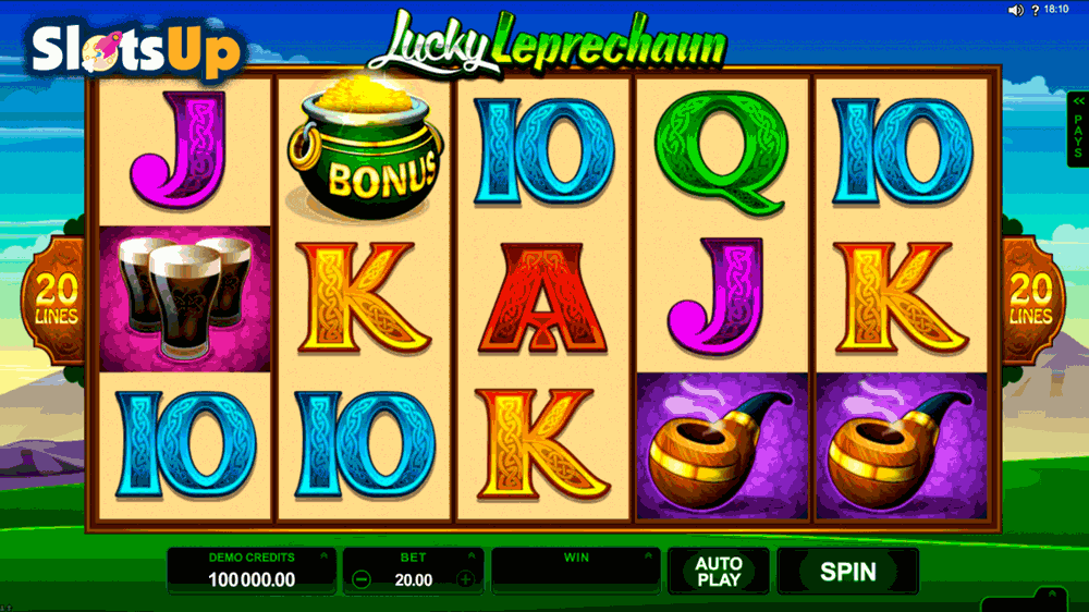 lucky leprechaun microgaming casino slots 