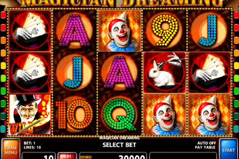 Magician Dreaming Casino Technology Slot Machine 