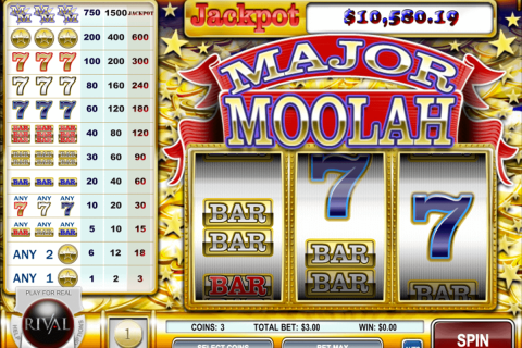 Major Moolah Rival Casino Slots 