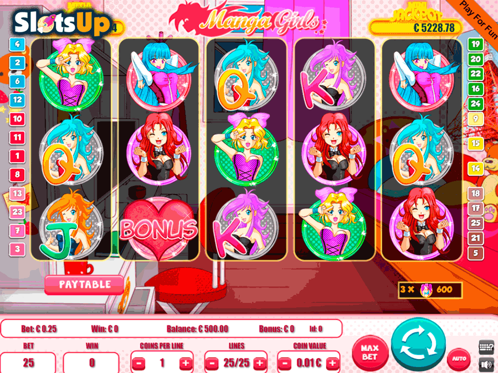 manga girls portomaso casino slots 