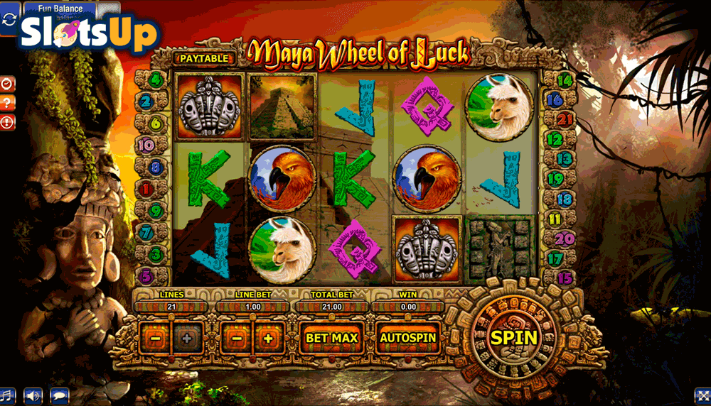 maya wheel of luck gamesos casino slots 