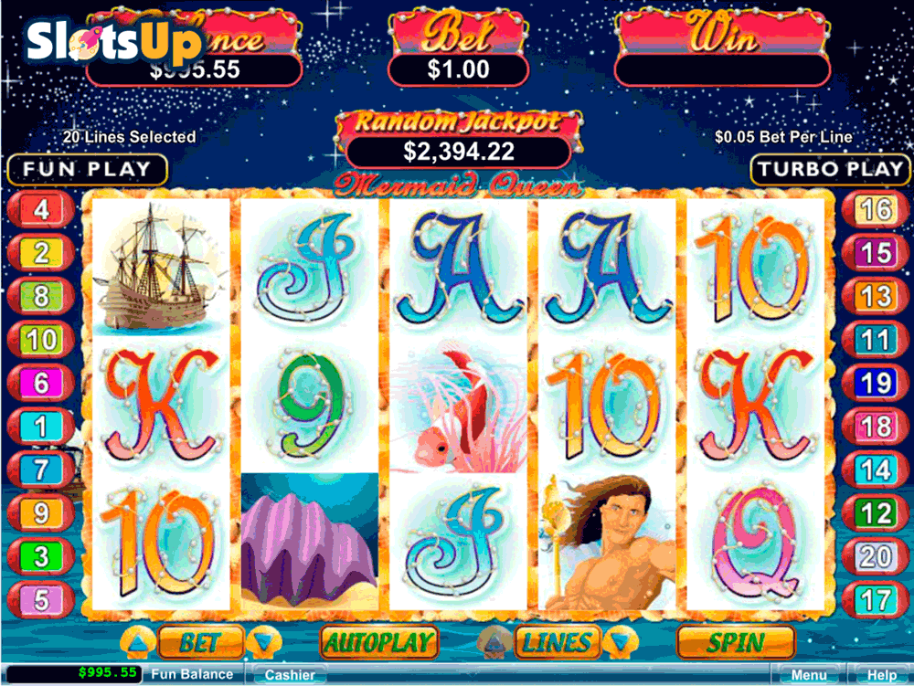 mermaid queen rtg casino slots 