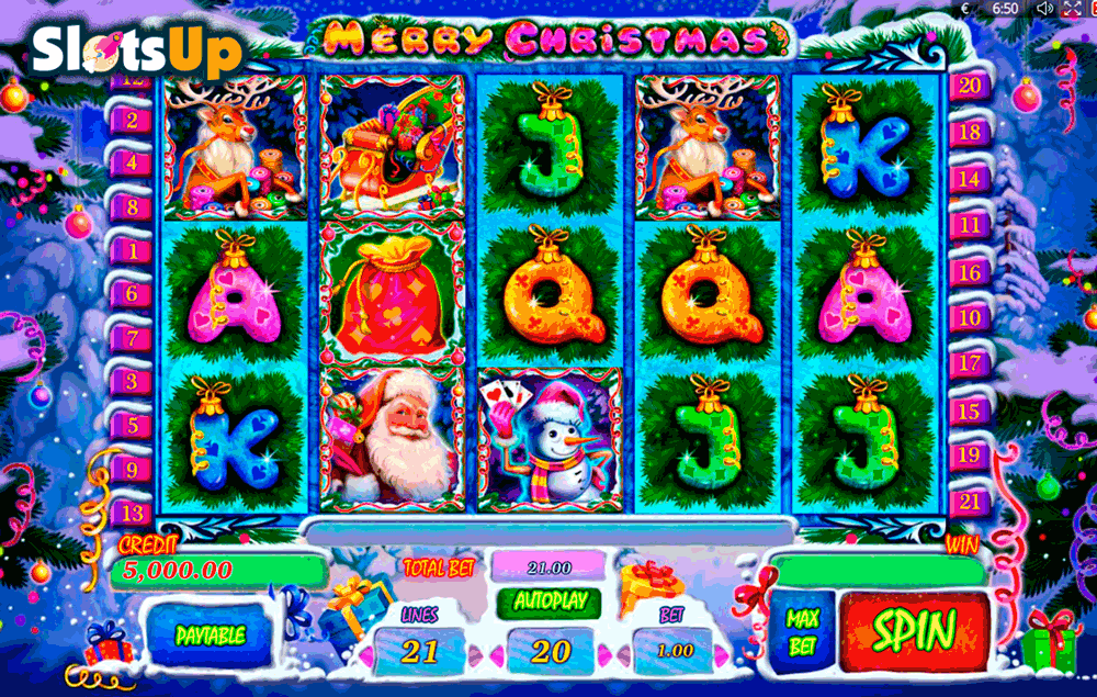 merry christmas playson casino slots 