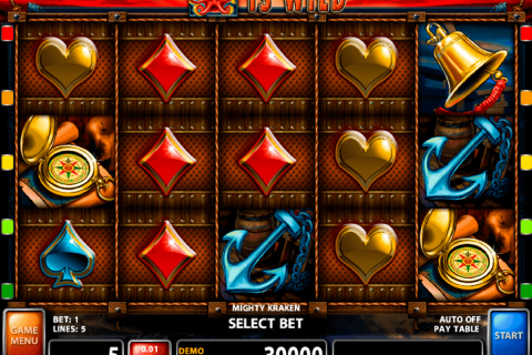 Mighty Kraken Casino Technology Slot Machine 