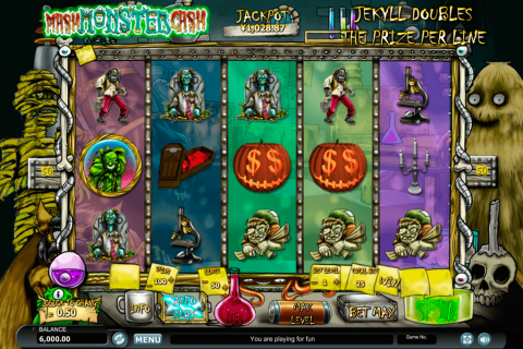 Monster Mash Cash Habanero Slot Machine 