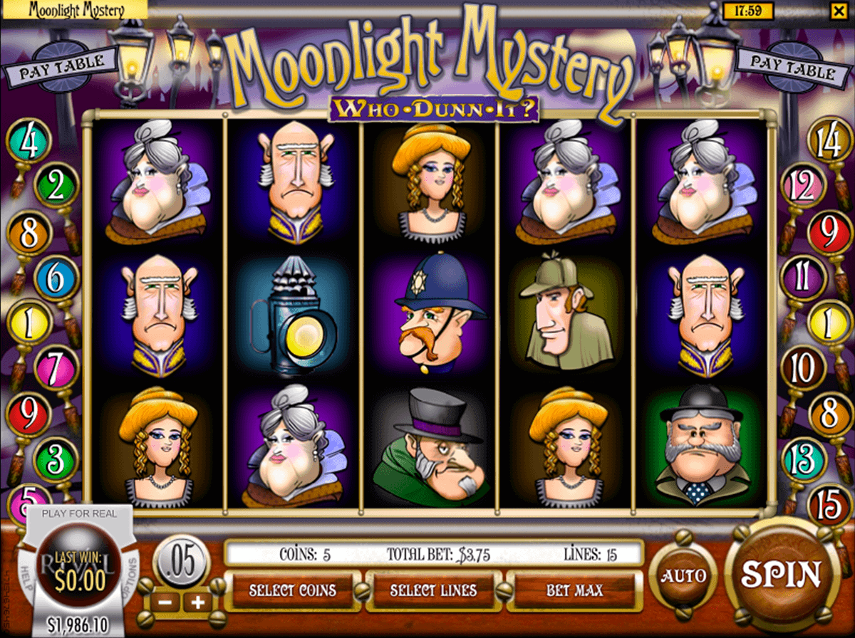 moonlight mystery rival casino slots 