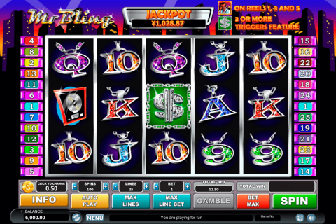 Mr Bling Habanero Slot Machine 