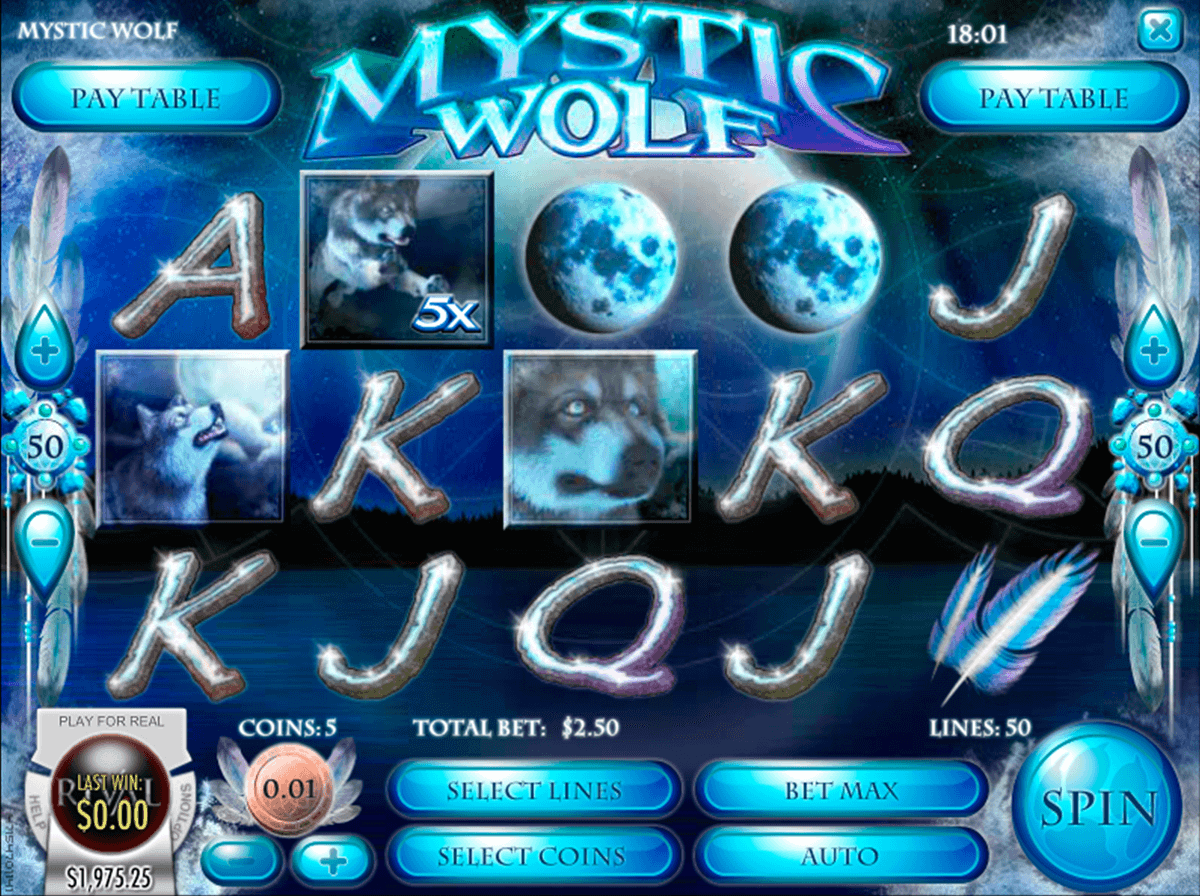 mystic wolf rival casino slots 
