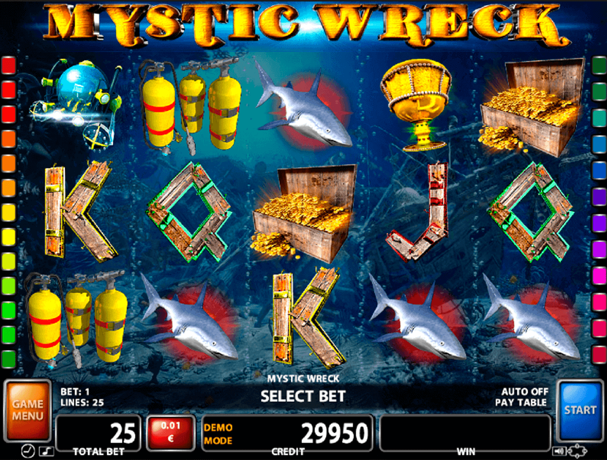 mystic wreck casino technology slot machine 