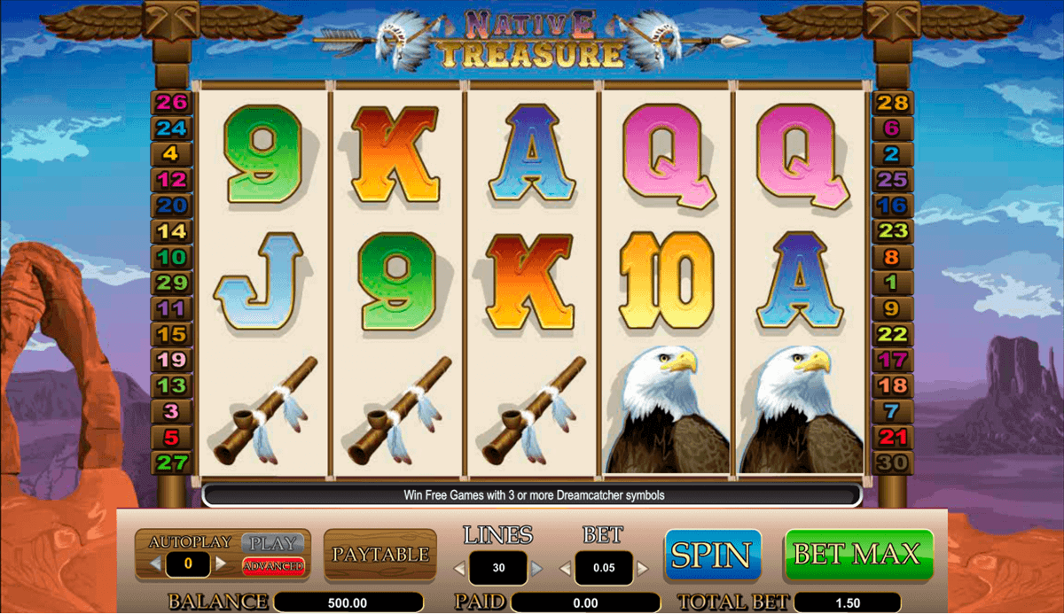 native treasure amaya casino slots 
