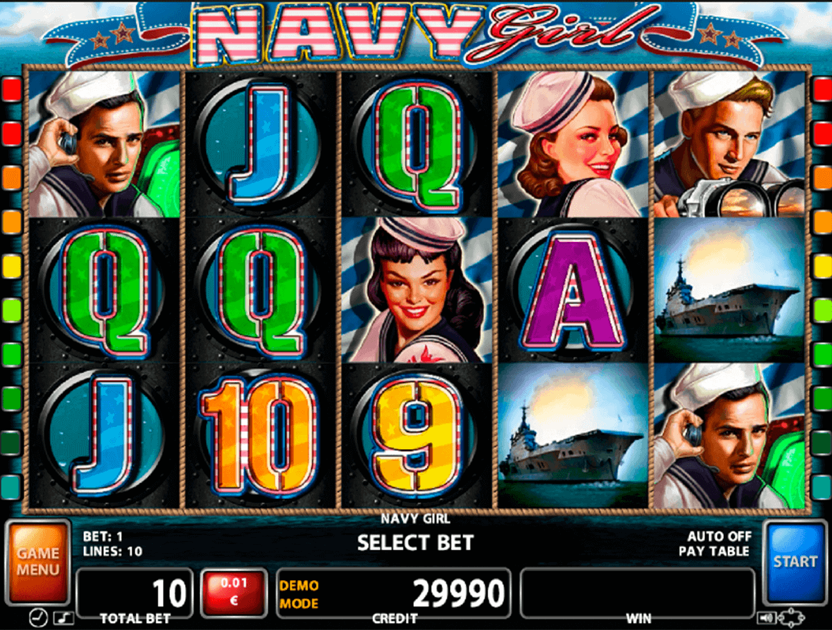 navy girl casino technology slot machine 