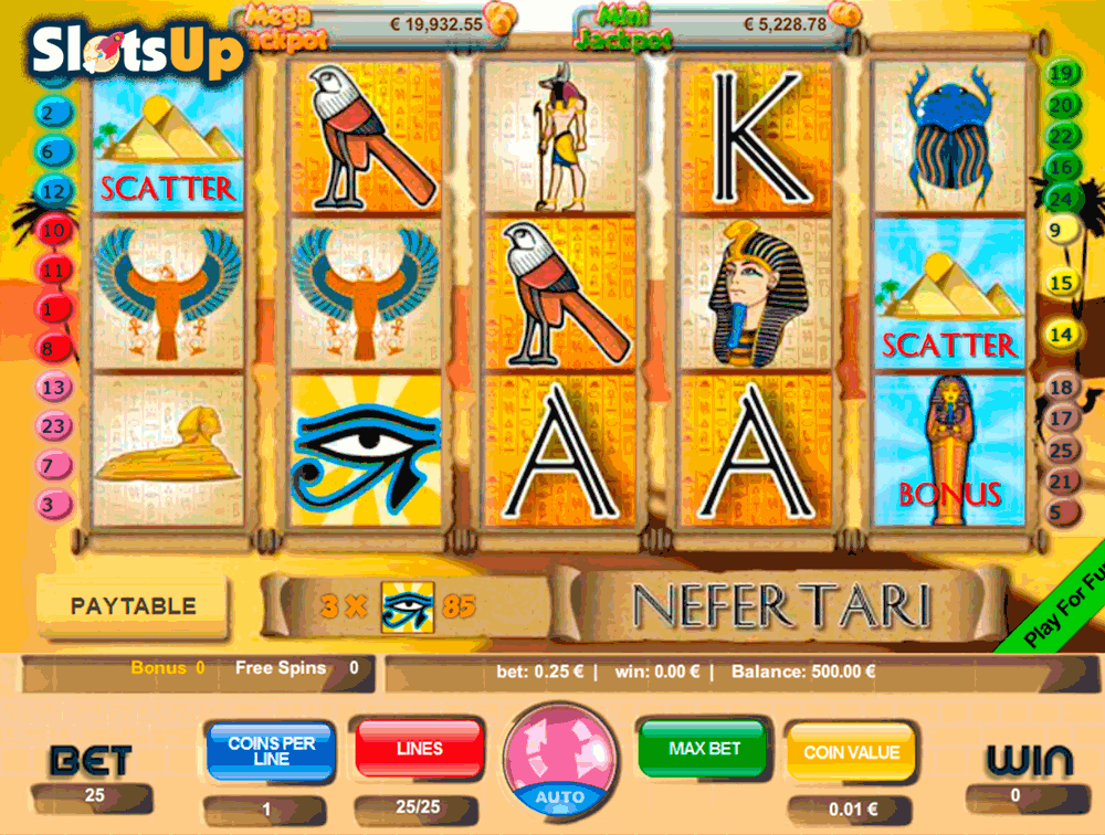 Nefertari Portomaso Casino Slots 