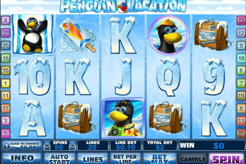 Penguin Vacation Playtech Casino Slots 