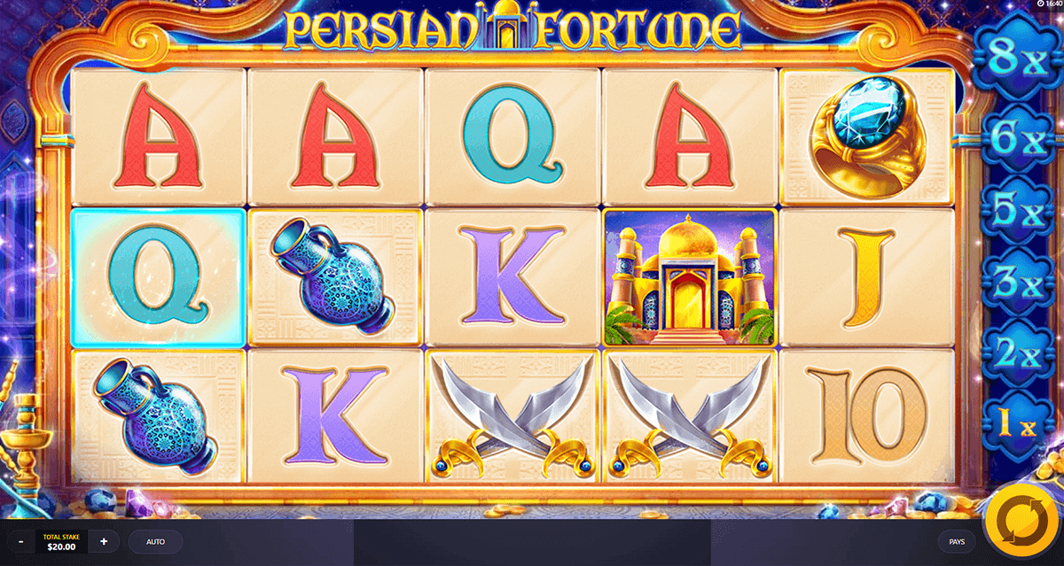 persian fortune red tiger casino slots 