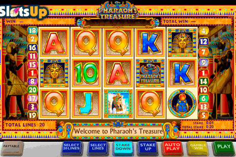 Pharaohs Treasure Ash Gaming Casino Slots 