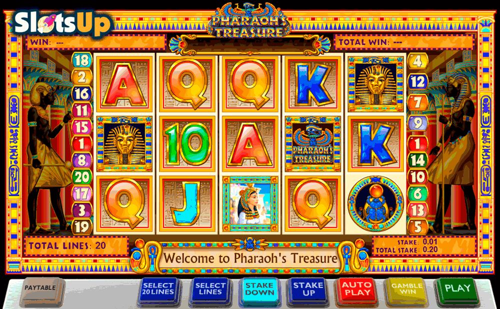 pharaohs treasure ash gaming casino slots 