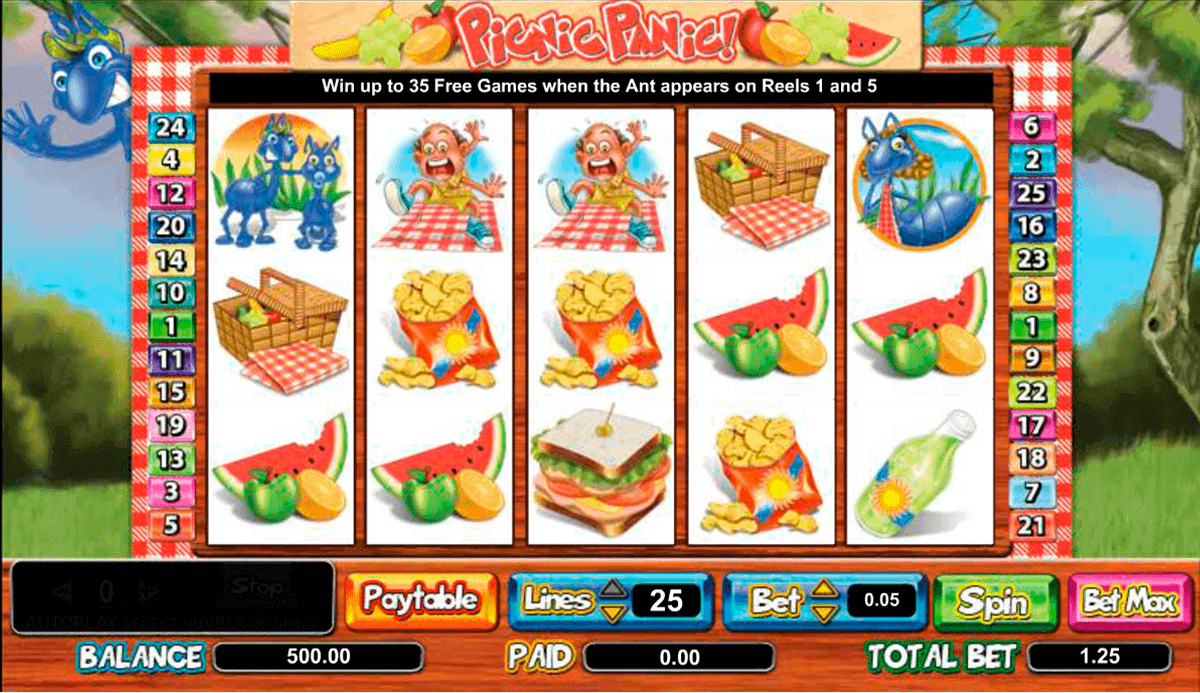 picnic panic amaya casino slots 