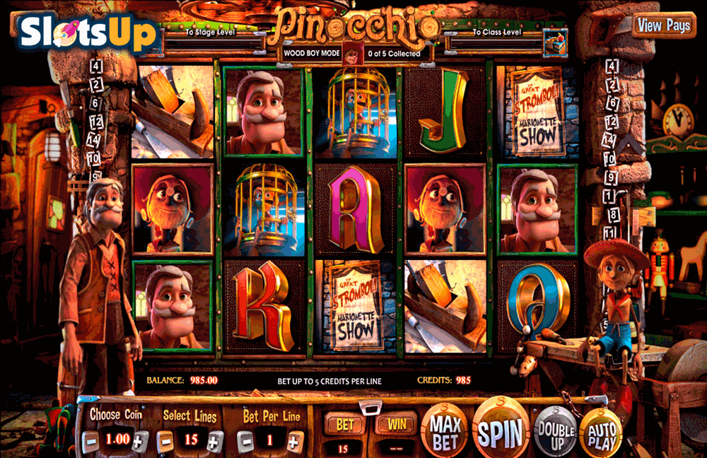 pinocchio betsoft casino slots 